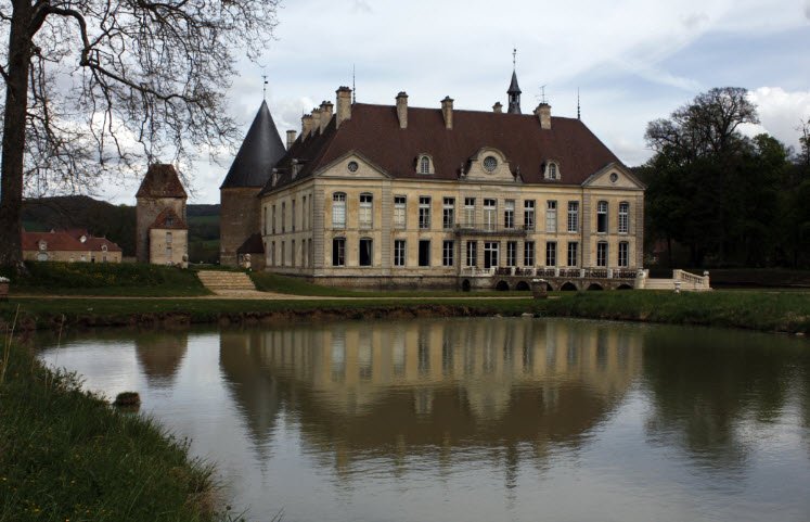 Castle Commarin, Côte-d'Or department in Eastern France, France